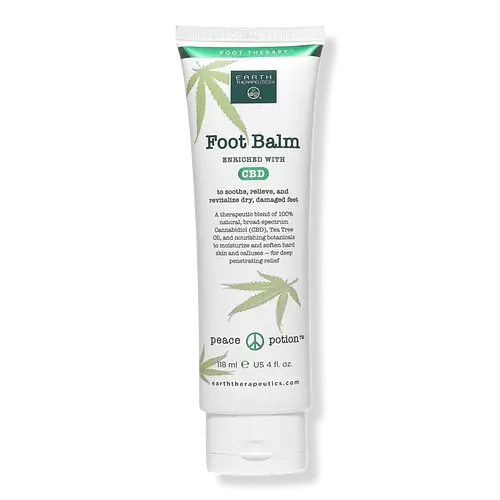Earth Therapeutics Foot Balm Enriched with CBD