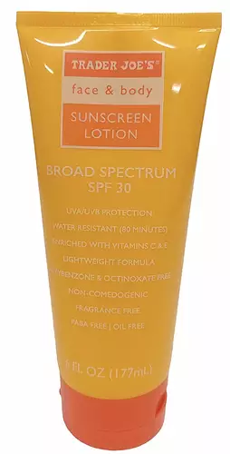 Trader Joe's Face & Body Sunscreen Lotion SPF 30