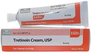 Actavis Tretinoin Cream, USP 0.025%