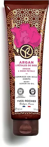 Yves Rocher Argan & Rose Petals Body Scrub-in-Oil