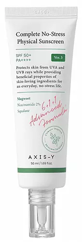 AXIS - Y Complete No-Stress Physical Sunscreen V.3 SPF 50 PA++++