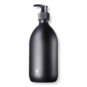 Beast Reusable Matte Black Glass Hand Wash Bottle