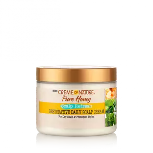 Creme of Nature Pure Honey Scalp Refresh Restorative Daily Scalp Cream