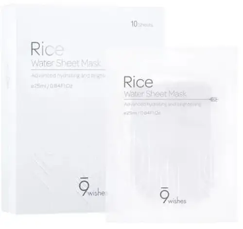 9wishes Rice Water Sheet Mask