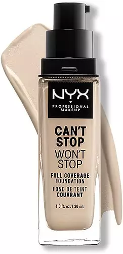 NYX Cosmetics Can't Stop Won't Stop Full Coverage Foundation Fair 1.5
