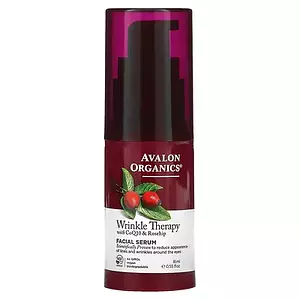 Avalon Organics Wrinkle Therapy with CoQ10 & Rosehip Facial Serum