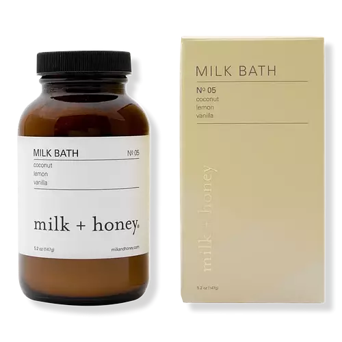 Milk + Honey Lemon, Vanilla Milk Bath No.05