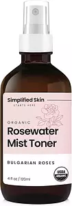 Simplified Skin Organic Bulgarian Rose Water