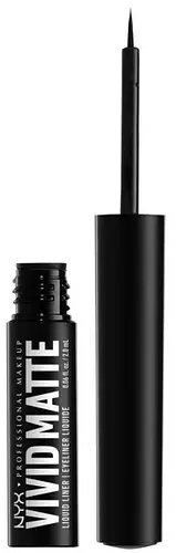 NYX Cosmetics Vivid Matte Liquid Liner Black