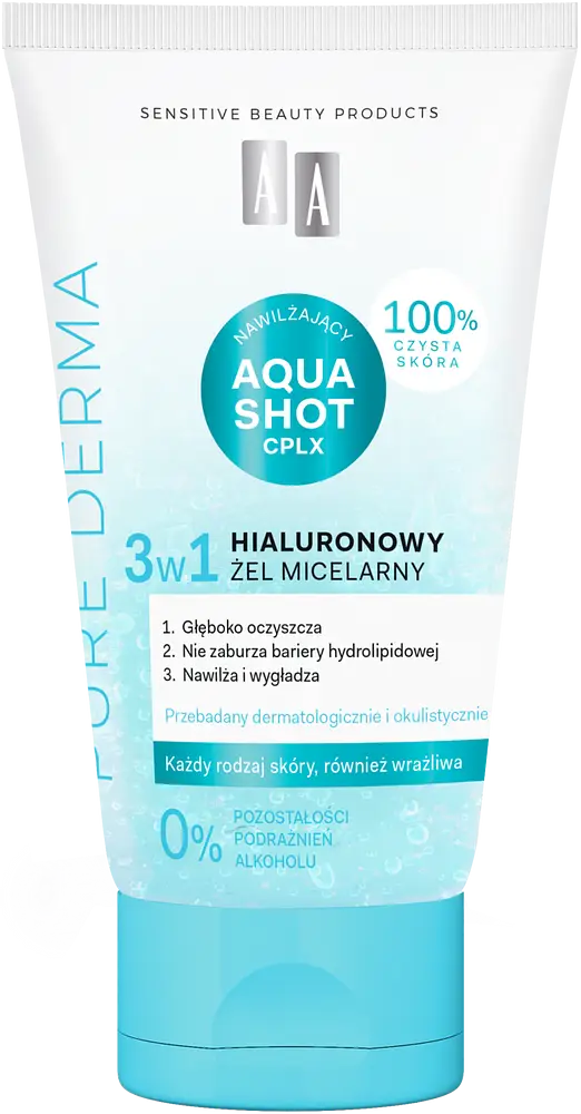 AA Aqua Shot 3In1 Hyaluronic Micellar Face Gel