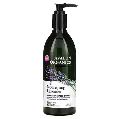 Avalon Organics Glycerin Hand Soap Nourishing Lavender