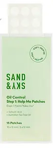 Sand and Sky Oil Control Dual Action Blemish Patches Help Me Patches