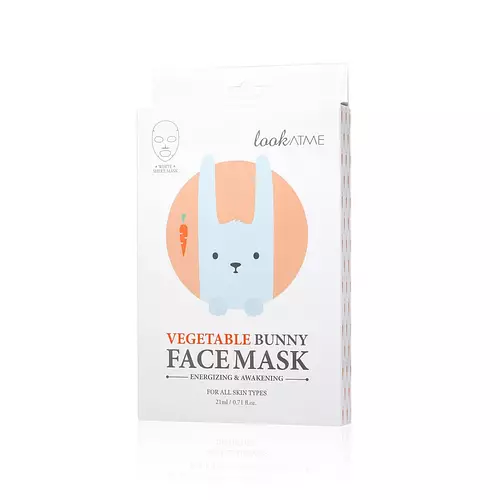 lookATME Face Mask Vegetable Bunny