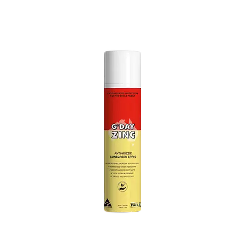 G'Day Zinc Anti-Mozzie Sunscreen SPF 50