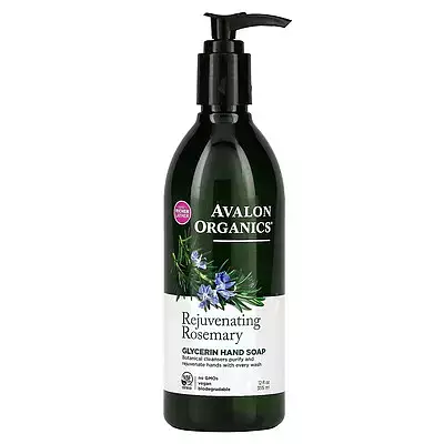 Avalon Organics Glycerin Hand Soap Rejuvenating Rosemary