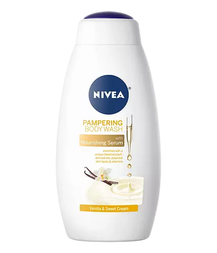 Nivea Pampering Body Wash Vanilla And Sweet Cream