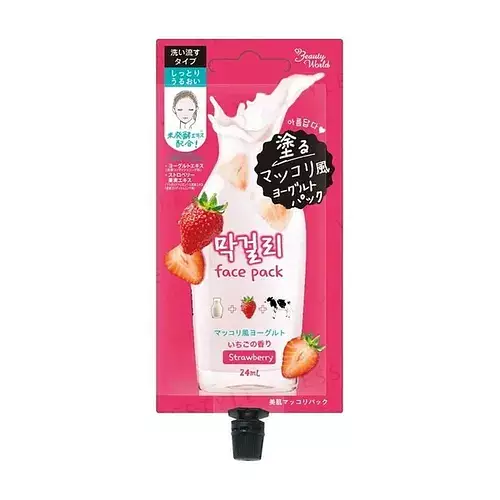 Beauty World Rice Wine Face Pack Strawberry