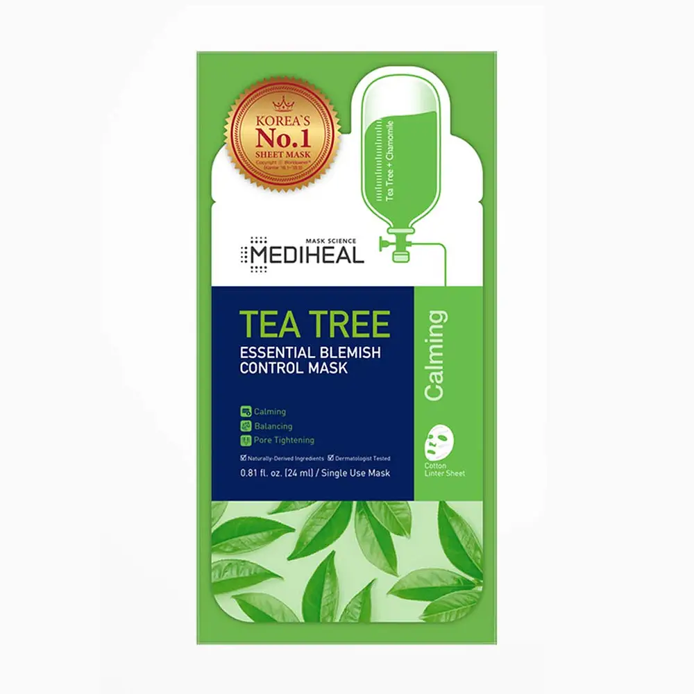 Mediheal Tea Tree Essential Blemish Control Mask (Ingredients