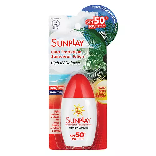 Rohto Mentholatum Sunplay Ultra Protection Sunscreen Lotion SPF 50+ PA++++