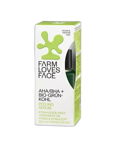 Farm Loves Face AHA/BHA + Bio-Grünkohl Peeling Serum