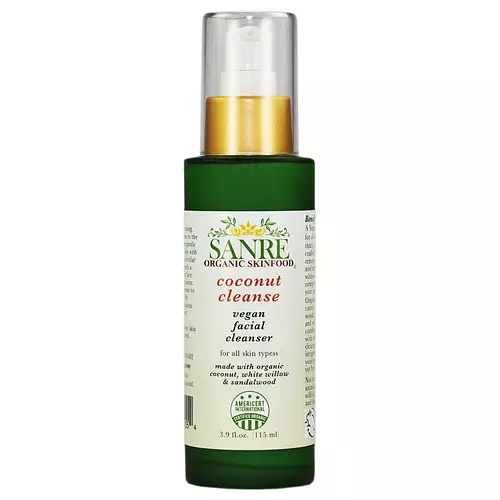 SanRe Organic Skinfood Coconut Cleanse Facial Cleanser