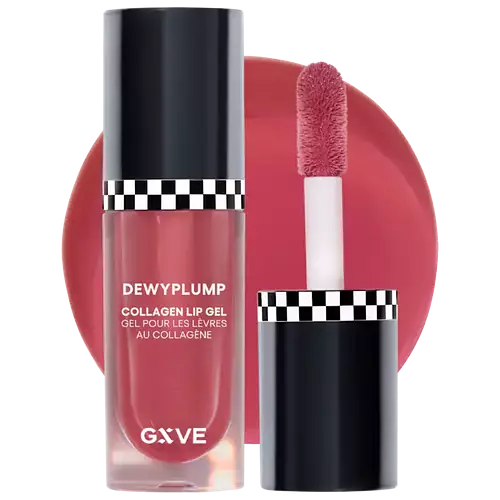 GXVE Beauty Dewyplump Collagen Lip Gel Hibiscus