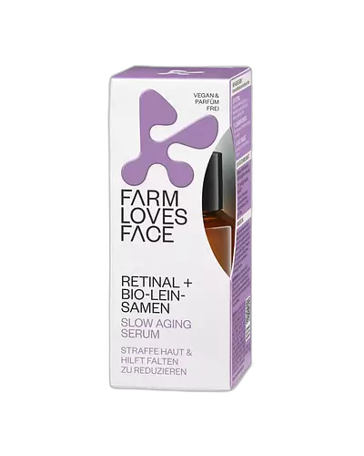 Farm Loves Face Retinal + Bio-Leinsamen Slow Aging Serum