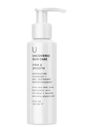 Uncovered Skin Care Firm & Smooth Refreshing Cleanser