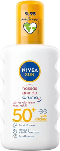 Nivea Sun Sensitive Allergy Protect Spray SPF 50+ Türkiye