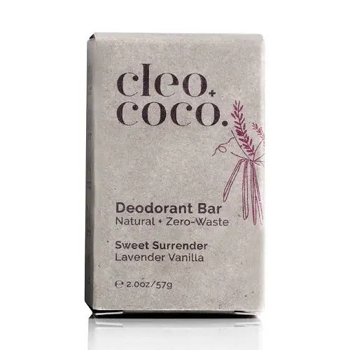 Cleo+Coco Deodorant Bar Lavender Vanilla