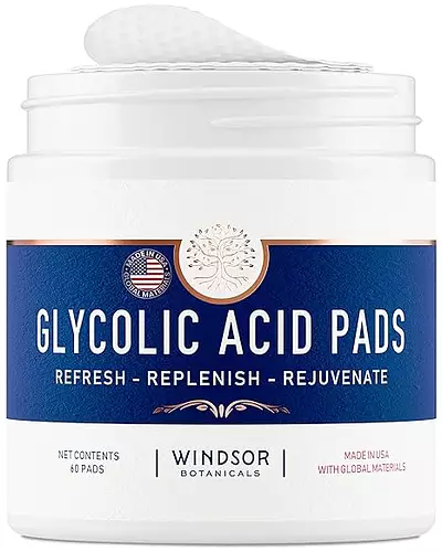 Windsor Botanicals Glycolic Acid Pads