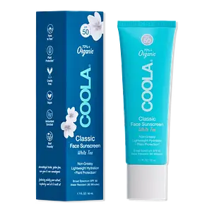 COOLA Classic Face Sunscreen SPF 50 White Tea