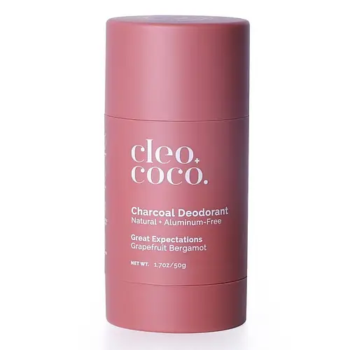 Cleo+Coco Charcoal Deodorant Grapefruit Bergamot