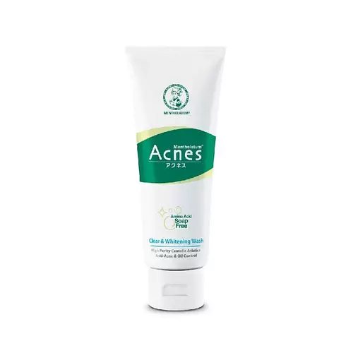 Rohto Mentholatum ACNES Clear and Whitening Wash (For Oily & Troubled Skin)