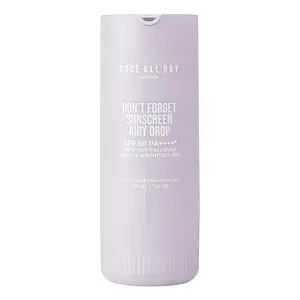 Rose All Day Don't Forget Sunscreen Airy Drop SPF 50