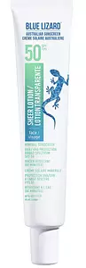Blue Lizard Sheer Mineral Sunscreen Lotion for Face SPF 50+