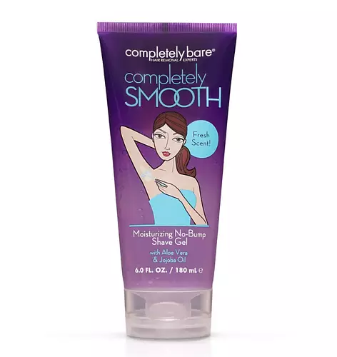 Completely Bare Completely Smooth Moisturizing No-Bump Shave Gel