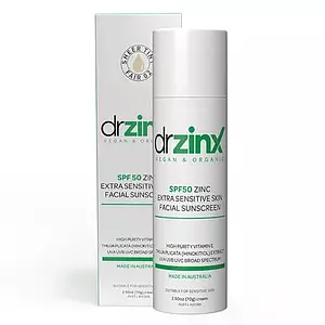 Dr Zinx Organic Extra Sensitive Mineral Sunscreen SPF 50 Zinc + Thuja