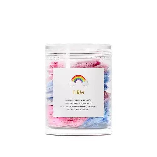 Rainbow Beauty Firm Unisex Boob and Chest Mask