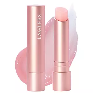 Lawless Forget the Filler Lip-Plumping Line-Smoothing Tinted Lip Balm - Pink Marshmallow