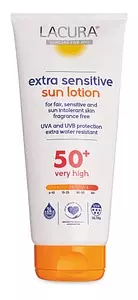 Lacura Extra Sensitive Sun Lotion SPF50+
