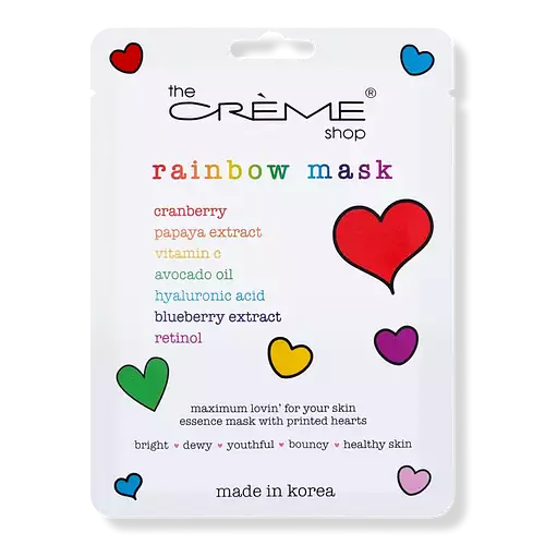 The Creme Shop Rainbow Face Mask