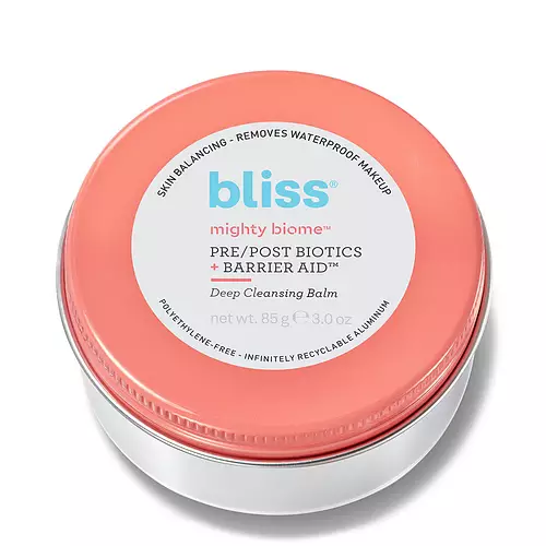 Bliss Mighty Biome Pre/Post Biotics + Barrier Aid™ Cleansing Balm