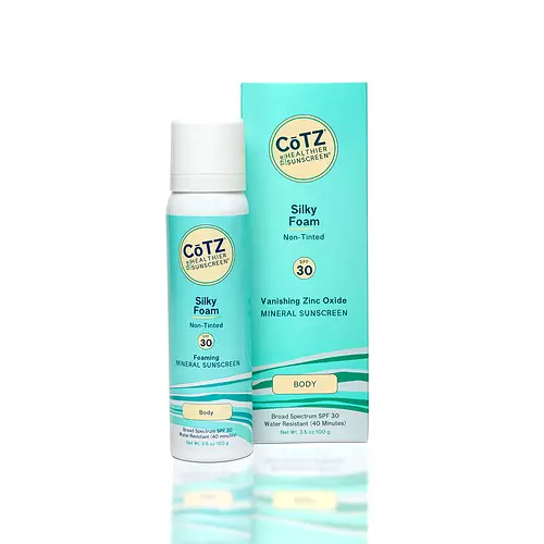 Cotz Skincare Silky Foam Non-Tinted SPF 30