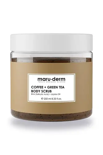 maru.derm Coffee + Green Tea Body Scrub