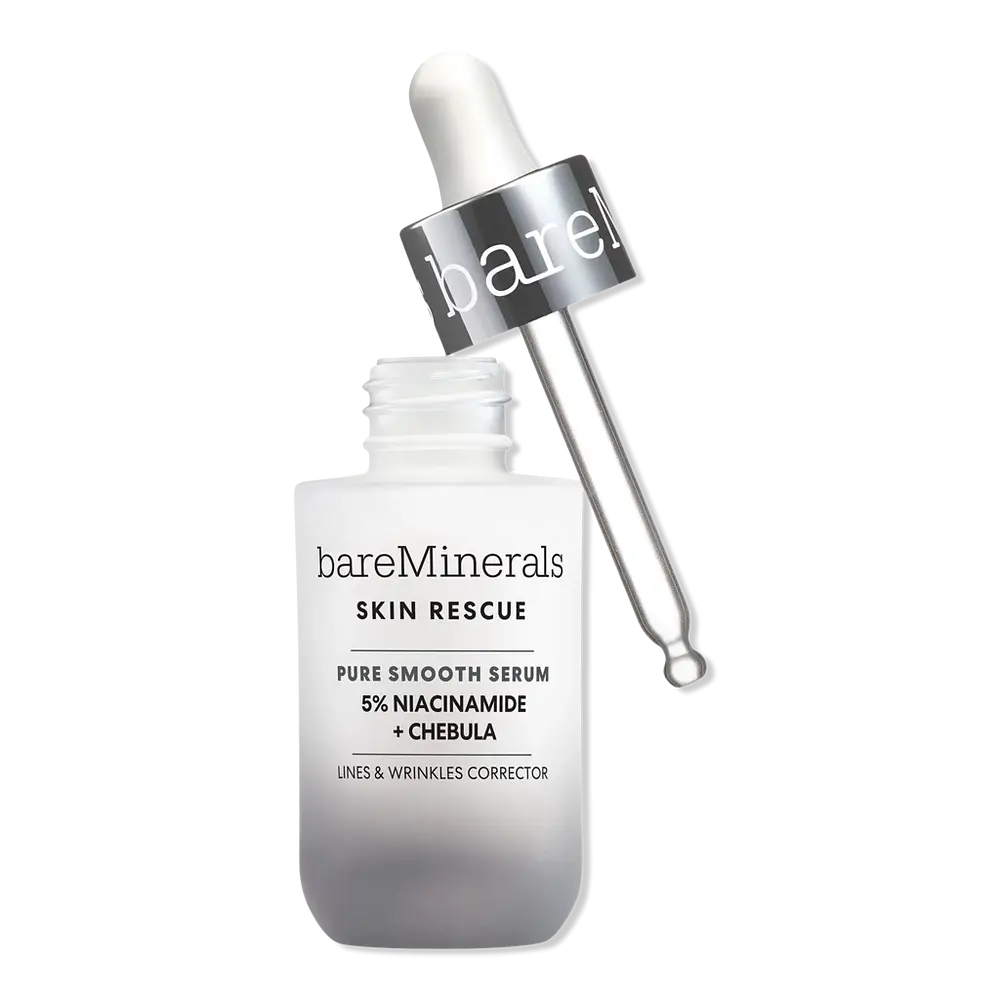 bareMinerals SKIN RESCUE Pure Smooth Serum with 5% Niacinamide and Chebula