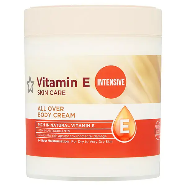 Superdrug Vitamin E Intensive All Over Body Cream