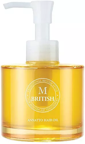 British M Annatto Hair Oil
