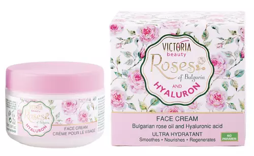 Victoria Beauty Roses of Bulgaria and Hyaluron Face Cream