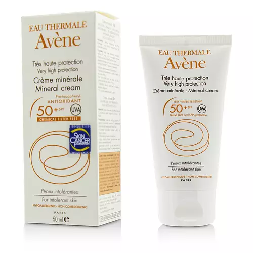 Avène SPF50+ Mineral Cream